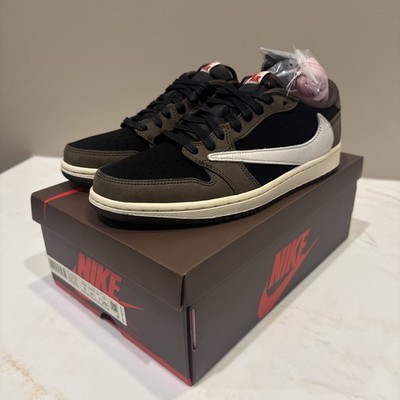 Jordan 1 x Travis Scott Low Mocha NEW Sz 8