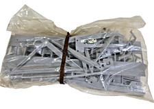 HO Scale Over And Under Blinking Bridge With Trestle Kit Model Train Parts.