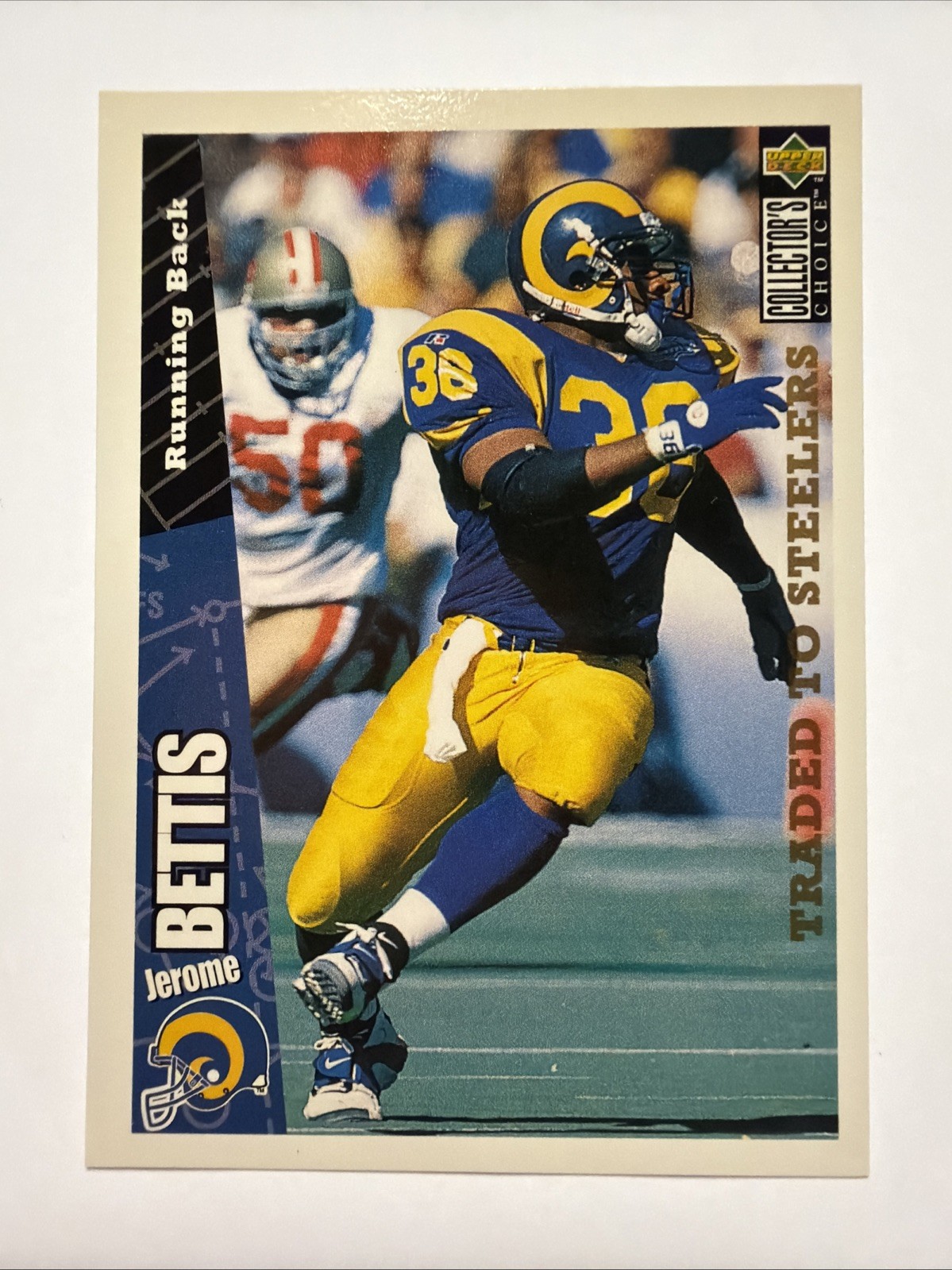 1996 Upper Deck Collector's Choice - Jerome Bettis #222