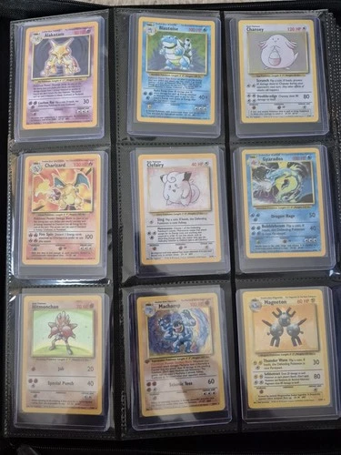 Complete Pokemon Base Set 102/102 LP. Charizard Blastoise TCG WOTC