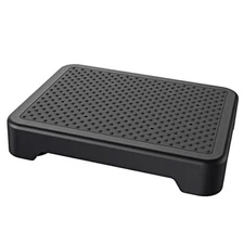  Mobility Step Stool for Adults & Seniors, Indoor/Outdoor Portable Black-black