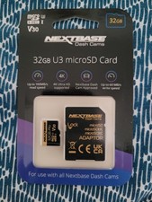 Nextbase 32GB U3 Micro SD Card - Brand New & Sealed