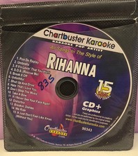 90343 RIHANNA CHARTBUSTER KARAOKE CDG LOT FL GA