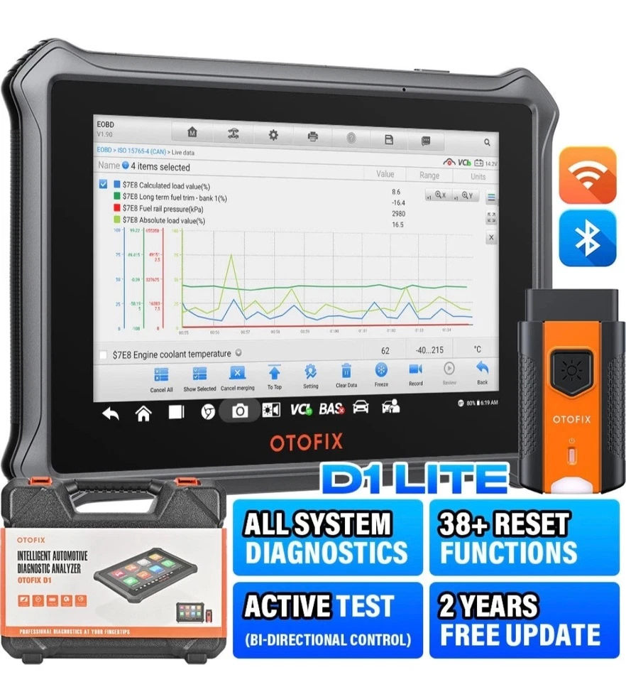 2025 OTOFIX D1 Lite Profi KFZ OBD2 Diagnosegerät Auto Scanner - Bild 3 von 4