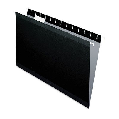 Pendaflex 415315BLA 1/5-Cut Tab Reinforced Hanging Legal Folder (25/Bx) New
