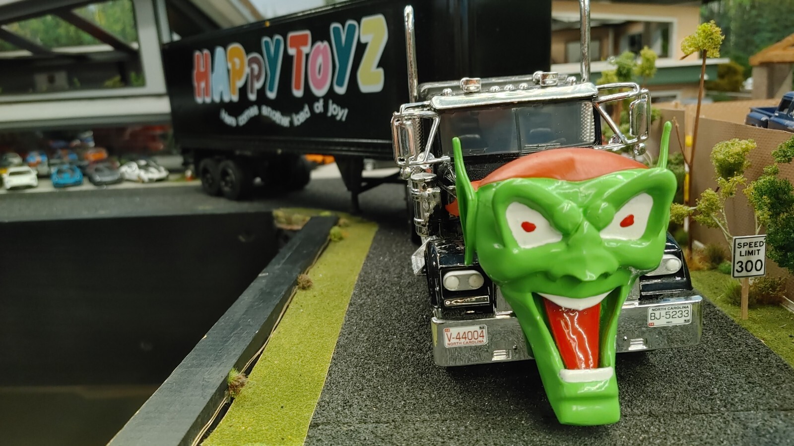 1/32 new ray custom Maximum Overdrive Happy Toyz TRIBUTE Truck😮..built to order eBay
