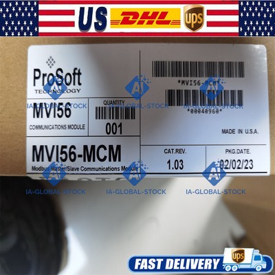New Allen Bradley ProSoft MVI56-MCM MV156-MCM Comms 1 Year Warranty