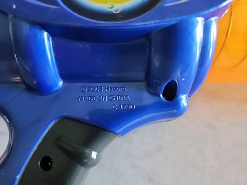 Nerf Reactor Atom Blaster Ball Blaster Gun Blue Orange Hasbro 2003 Vintage - Picture 6 of 9