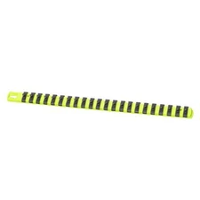 Ernst 8434HV 1/4" Drive DURA-PRO Twist Lock Socket Organizer Rail HI-VIZ