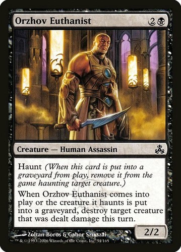 Orzhov Signet - MTG - 1x LP Foil Russian Guildpact GPT | eBay