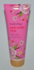 1 NEW BODYCOLOGY PINK VANILLA WISH BODY CREAM MOISTURIZING BUTTER COMPLEX LOTION