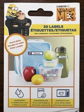 despicable me 3 Theme Peel  Stick Self Laminating Labels