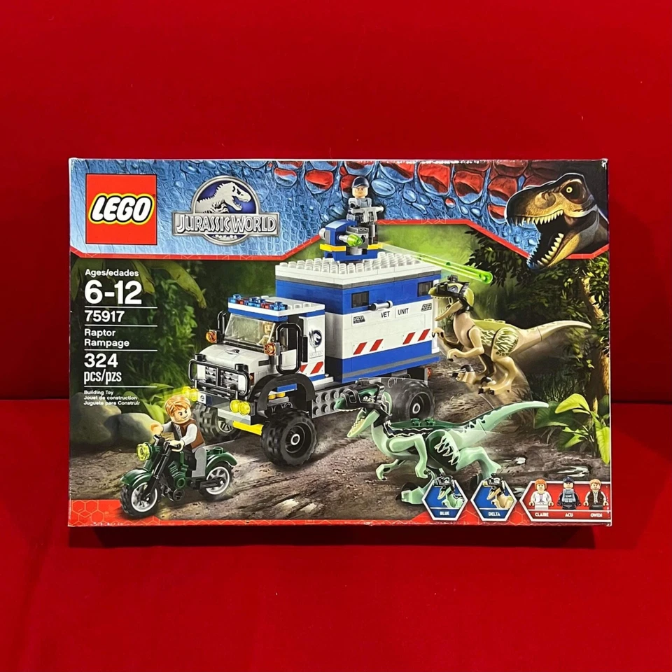 レゴ LEGO 75917 ジュラシックワールド ラプトルの猛威 最低制限価格