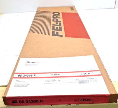 NOS FEL-PRO OIL PAN GASKET OS 34308 R | eBay