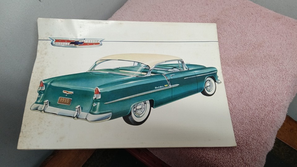 Chevrolet 1955 John Hammond. k.c.k. Dealers pamphlet for new cars. eBay