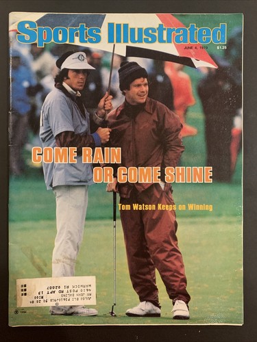 Sports Illustrated June 4, 1979 Tom Watson Come Rain Or Come Shine - Foto 1 di 1