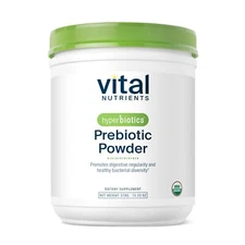 Hyperbiotics Vital Nutrients Organic Prebiotic Powder | Vegan Soluble Fiber S...