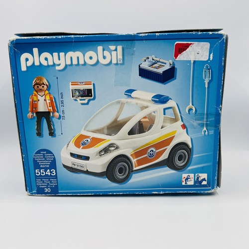 Playmobil City Action 5543 Medico Medico Ambulanza Veicolo Nuovo Scatola Aperta - Foto 12 di 15
