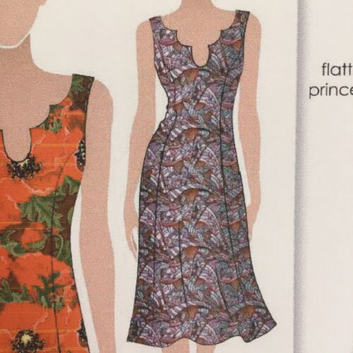 Style Arc Grace 22 Dress Loose Neck Line Sleeveless Ladies New Uncut Pattern - Picture 3 of 6