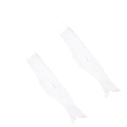 2 Pcs Blanker Karpfen-Streamer 2024 Aus Segeltuch Kind Japanischer Karpfen-Windsack