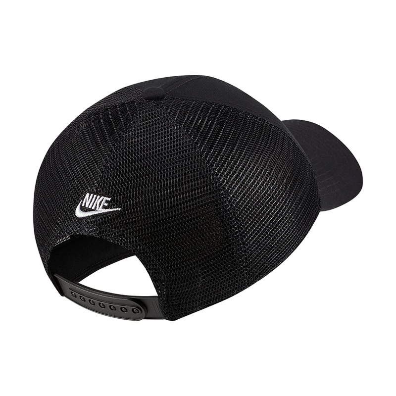 NIKE 90' キャップ　レザータグ付き 希少 90s NIKE ナイキ レザー キャップ 黒 スウッシュ