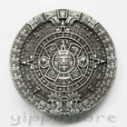 Aztec Mayan Calendar Metal Fashion Belt Buckle