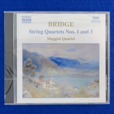 Bridge String Quartets Nos 1 & 3 Maggini Quartet - Brand New - CD - Fast Post