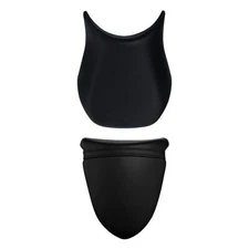 Black Driver & Passenger Seat Fit For Kawasaki Ninja ZX6R ZX600 ZX636 2005-2006