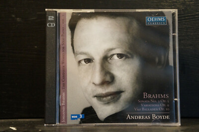 Brahms - The Complete Works for Solo Piano Vol.2 / Andreas Boyde   2 CDs