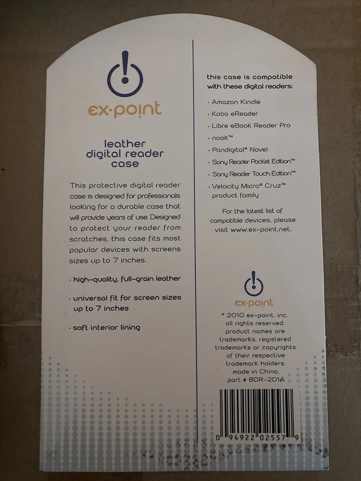 Kindle Fire Nook Kobo Samsung E-reader Tablet Case Cover - Image 3 of 3