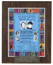 Charity Plaque Awarded to Actor Lloyd Bridges