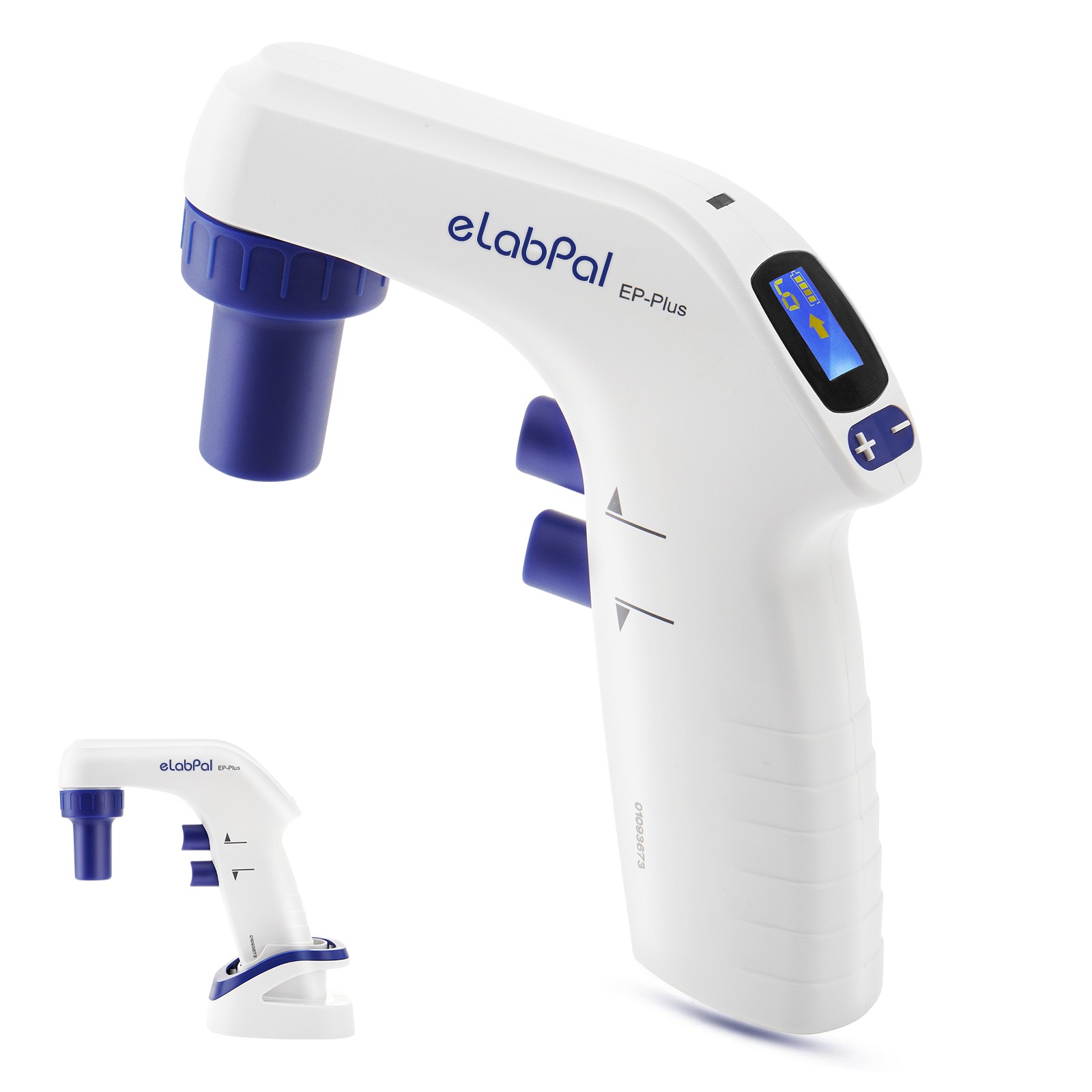 Lab Electric Pipette Controller 0.1-100ml Electronic Pipettor for Lab LCD Screen