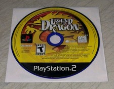 Legend of the Dragon (Sony PlayStation 2, 2007) Disc Only