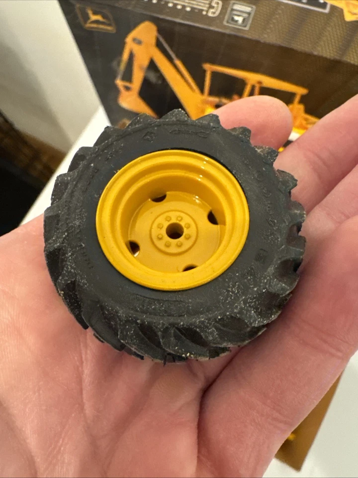 1999 AMT ERTL John Deere 310 Backhoe Tractor Model - started - Image 3 of 3