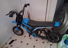 Blue Electric Ride On Dirtbike