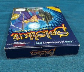 Solstizio: La Ricerca dello Staff di Demnos CIB NES manuale e poster