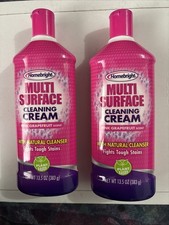 HOMEBRIGHT Multi-Surface Cleaning Cream, Pink...