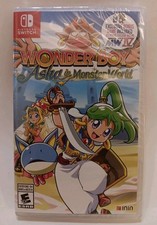 Wonder Boy IV Asha in Monster World - Nintendo Switch NS SEALED