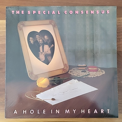 * Autographed*  VINYL by THE SPECIAL CONSENSUS ''A HOLE IN MY HEART'' / TR-5066 