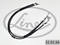 Linex Bremsseil Seilzug Feststellbremse 32.01.66 FüR Opel Astra CC T98 Caravan