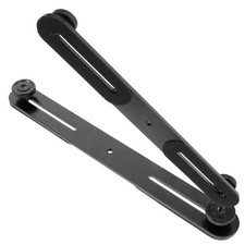2 PCS Flash Bracket Mic Stands Camera Adjustable Microphone Holder Mount for