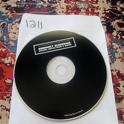 Greensky Bluegrass - Shouted, Written Down & Quoted CD (2016) DISC ONLY