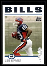 Lee Evans 2004 Topps Rookie Card #323. rookie card picture