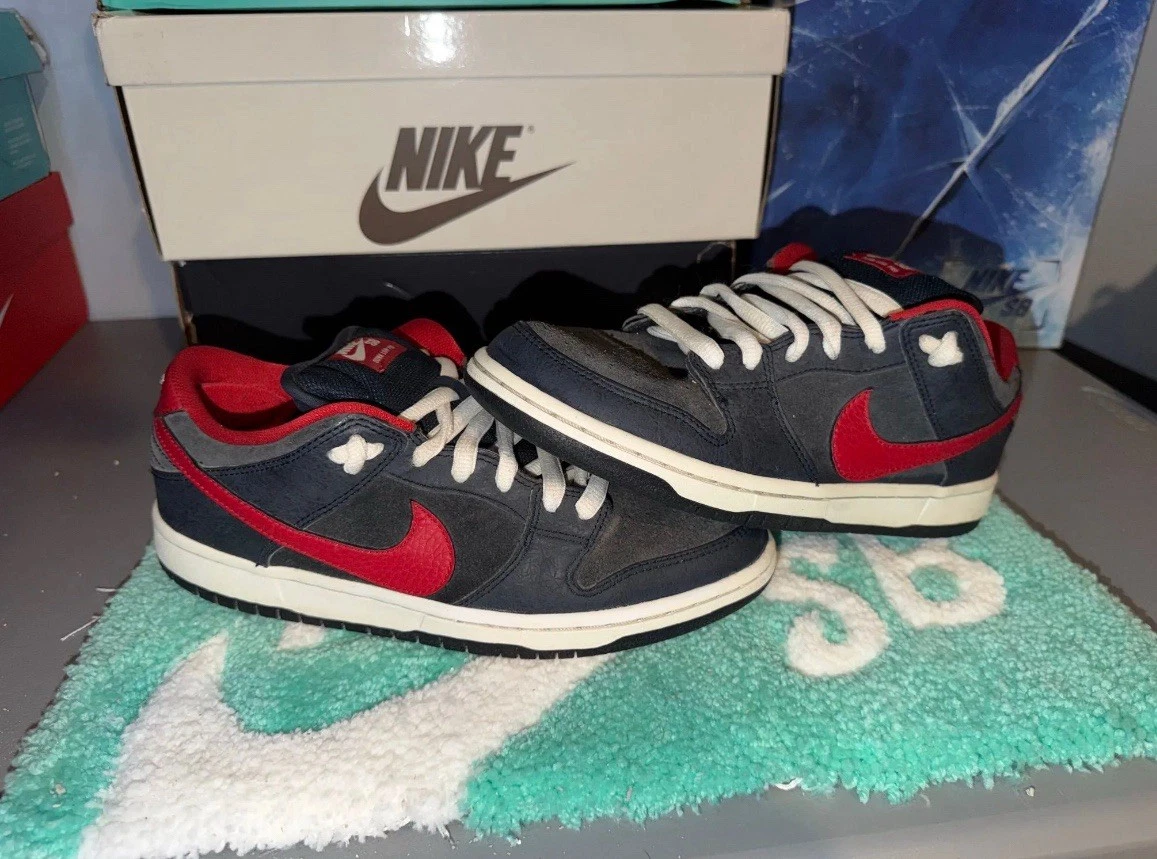 Nike Dunk Pro SB Low Dark Obsidian Gym Red - огромный выбор по