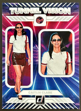 2025 Panini (DONRUSS) (TUNNEL VISION) Caitlin Clark #1 - NEAR MINT Cond