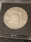 1957 d Franklin Half Dollar