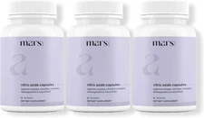 Mars Nitric Oxide Capsules Pack of 3 New Free Shiping