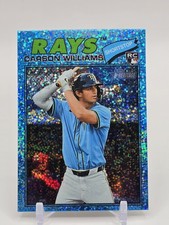 2026 Topps Heritage - CARSON WILLIAMS - Rookie #161 Light Blue Sparkle - Rays