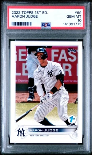 2022 Topps 1st Edition #99 Aaron Judge PSA 10