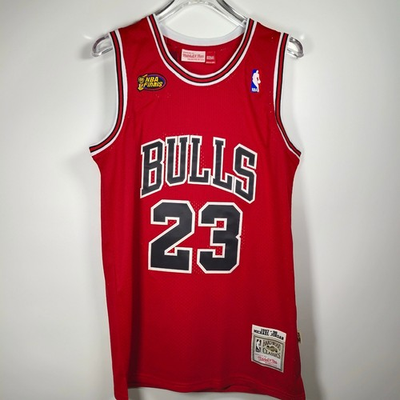 #ad Michael Jordan #23 97 98 Season Finals Edition Retro Red $49.90